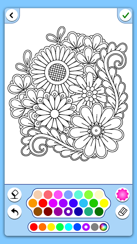 Download do APK de Livro para colorir Mandala para Android