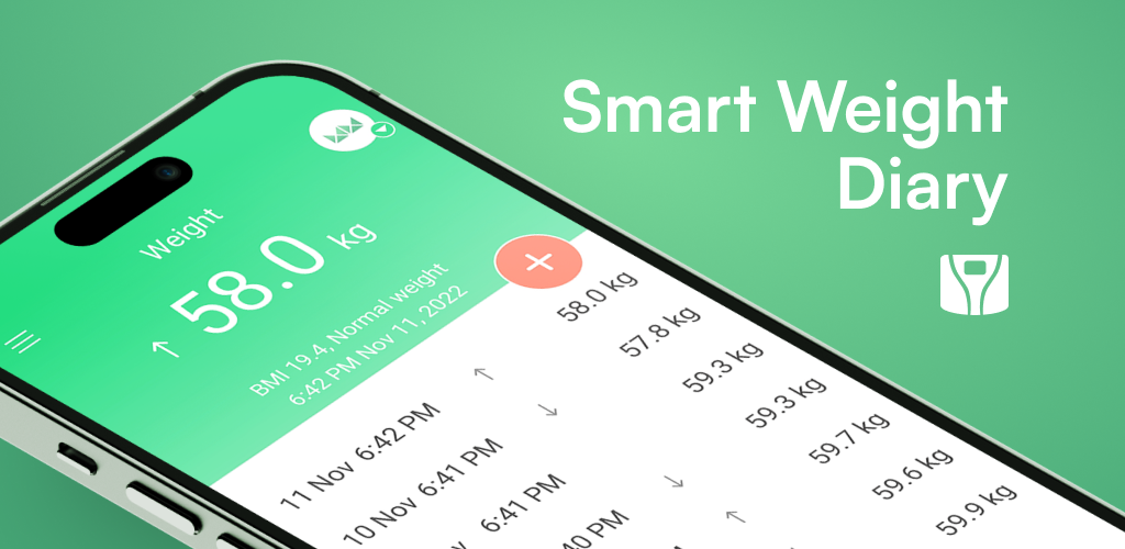 MedM Weight - body weight recording and monitoring app for