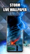 Lighting Storm Live Wallpaper screenshot 0