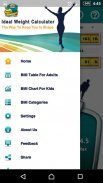Ideal Weight Calculator screenshot 1