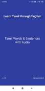 Learn Tamil through English screenshot 1