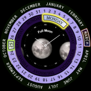 Moon Phase MP02 WatchFace SMA8 screenshot 3