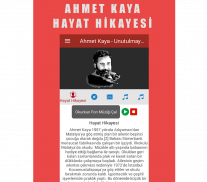 Ahmet Kaya - Hayatı , Şarkıları ve Duvar Kağıtları screenshot 3