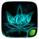 GO Keyboard Theme Weed