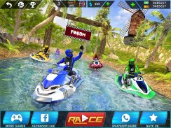 Jet d'eau ski Boat Racing 3D screenshot 9