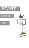 Shooting Hoops لعبة كرة السلة screenshot 5
