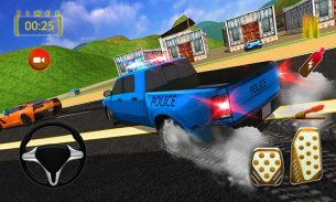 polisi  truck drive simulator screenshot 2