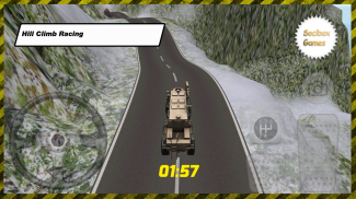 Snow Buffalo Hill Climb Racing screenshot 0