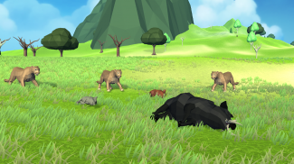 Pig Simulator Warthog game 3D screenshot 1