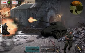 Winter Heroes WW2 Gun Shooting screenshot 1