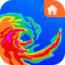 Hi Weather Launcher-เรดาร์สด