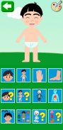 частей тела для ребенка screenshot 0
