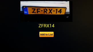 ANPR CarCheck (Dutch) screenshot 2