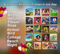 Birthday Photo Frame Maker App screenshot 9