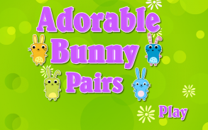 Matching Game-Bunny Pairs Kids screenshot 6