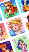 Princess Coloring by Numbers screenshot 1