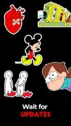 Sad love Stickers for Whatsapp WAStickersApps 2020 screenshot 1