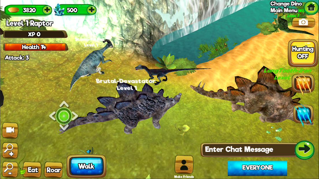 Dino World Online - Hunters 3D - Baixar APK para Android