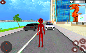 Stickman Monster Rope Hero: City Crime Simulator screenshot 6