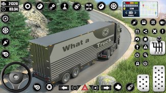 Extreme offroad Multi-kargo Truck Simulator 2018 screenshot 6