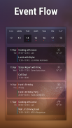 Event Flow Calendar Widget screenshot 1