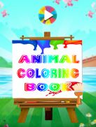 Animal coloring Book Game : Educational App screenshot 0