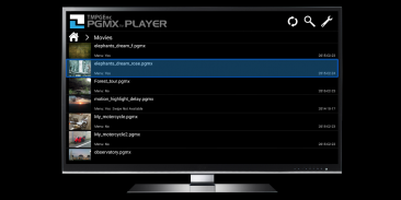 TMPGEnc PGMX PLAYER forAndroid screenshot 6