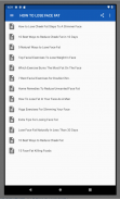How To Lose  Face Fat screenshot 2