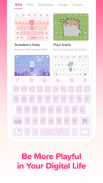 PlayKeyboard: font, tema,emoji screenshot 2