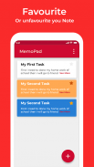 memo pad notebook screenshot 1