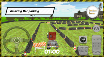 3D Real Truck Car Parking screenshot 2