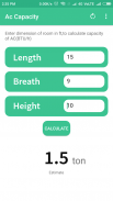 AC Capacity Calculator screenshot 0