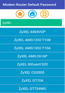 Modem Router Default Password screenshot 2