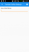 Daftar Belanja screenshot 5