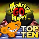 Monkey GO Happy - Top 10 Free Puzzle Adventures Icon