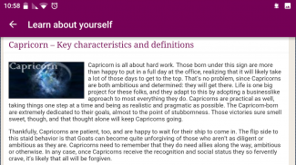 Capricorn Astrology Horoscope screenshot 1