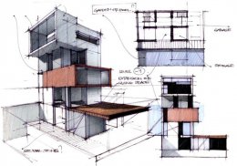 Drawing Architectural Sketches Ideas screenshot 5