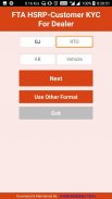 FTA HSRP-Customer KYC For Dealer screenshot 3