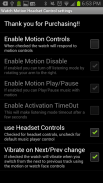 SmartWatch Motion Headset Ctrl screenshot 3