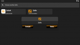 Bouton pour le Zello screenshot 4