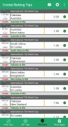 Cricket Betting Tips screenshot 2