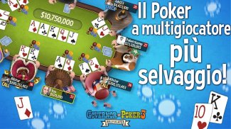 Governor of Poker 3 - Texas Holdem: Carte e Casinò screenshot 1