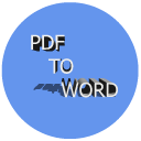 Pdf to word converter Icon