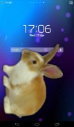 फोन में खरगोश प्यारा मजाक screenshot 4