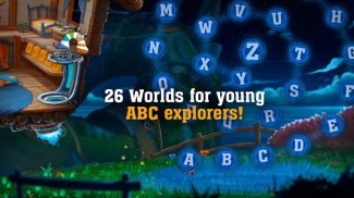 Английский алфавит с Zebrainy ABC Wonderlands screenshot 2