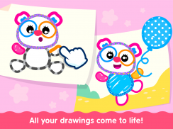 Bini Toddler Coloring Games! screenshot 11