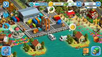 Eco City farm building simulator. Management games screenshot 4