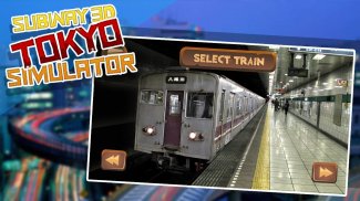 Subway 3D Simulator Tokyo screenshot 2