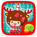 GO SMS CHRISTMAS MOCMOC THEME Icon