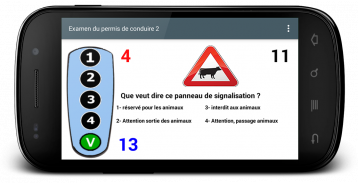 Examen du permis de conduire 2 screenshot 1